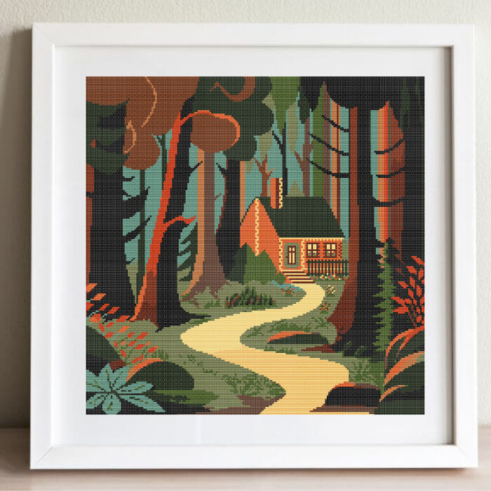 Landscape In Cross-Stitch Patterns (10 Pics)