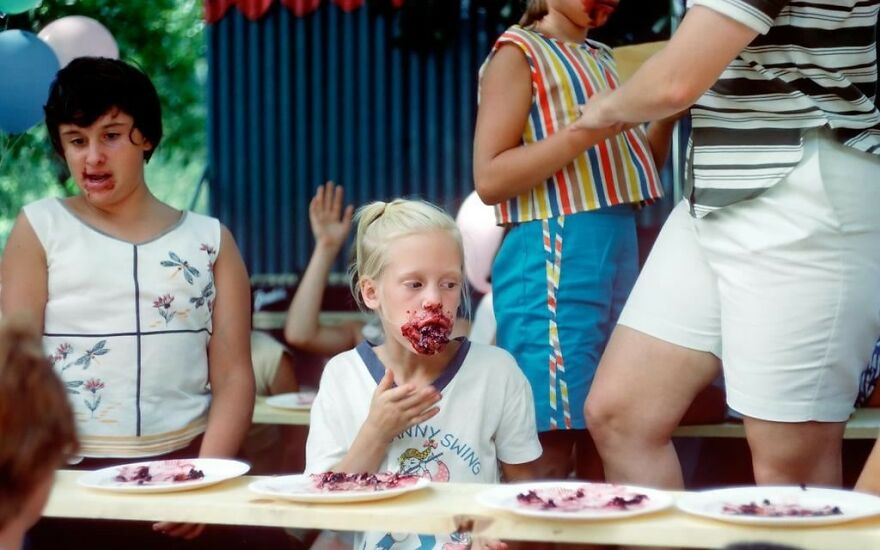Pie-Eating Contest, Peoria, Il, 1964