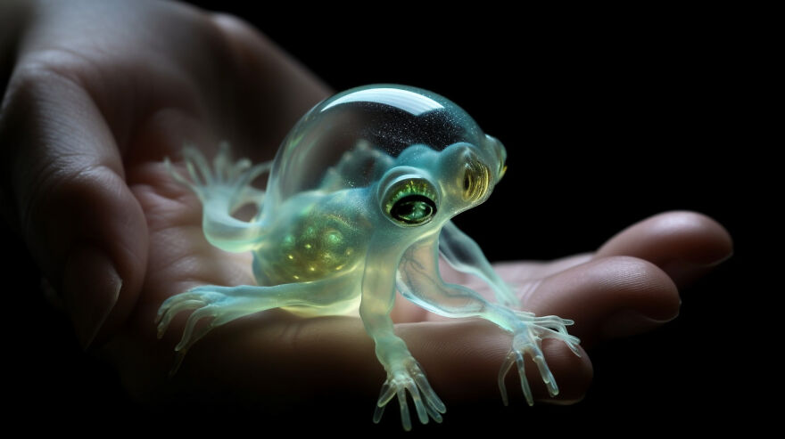 I Created Amazing Pictures Of Alien Babies, Generated By Artificial Intelligence (26 Pics)