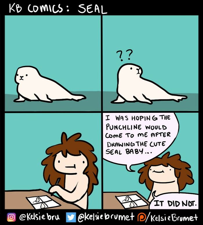 Meet Kelsie Brumet's Cute And Funny Comics