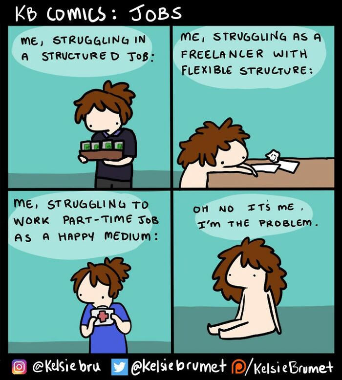 Meet Kelsie Brumet's Cute And Funny Comics