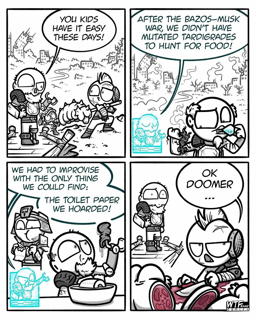 New Weirdly Funny Comics From Artists With Adhd That Are Impossible Not To Laugh