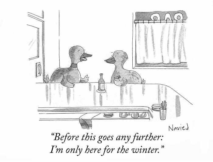 New Yorker Cartoonist Draws Funny, Smart (Ridiculous. Yet Totally Relatable)