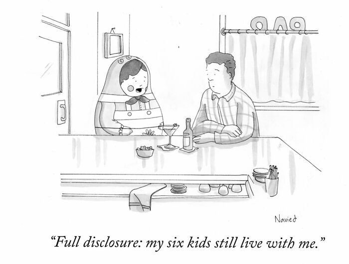 New Yorker Cartoonist Draws Funny, Smart (Ridiculous. Yet Totally Relatable)