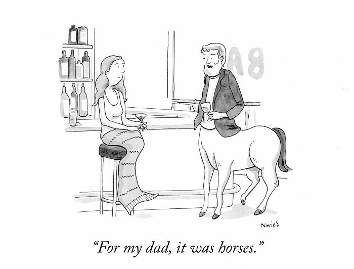 New Yorker Cartoonist Draws Funny, Smart (Ridiculous. Yet Totally Relatable)