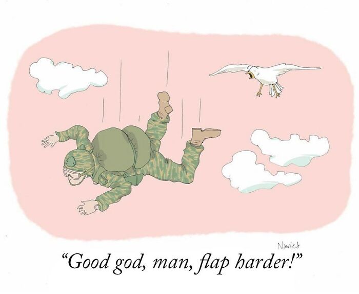 New Yorker Cartoonist Draws Funny, Smart (Ridiculous. Yet Totally Relatable)