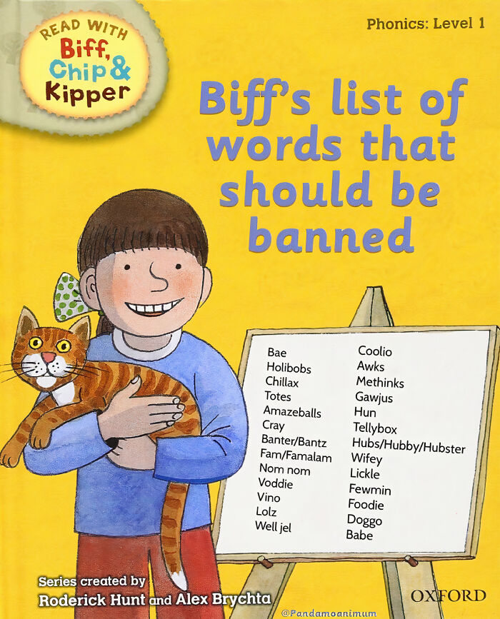 This Twitter User Renamed Popular Children's Reading Books Published By Oxford