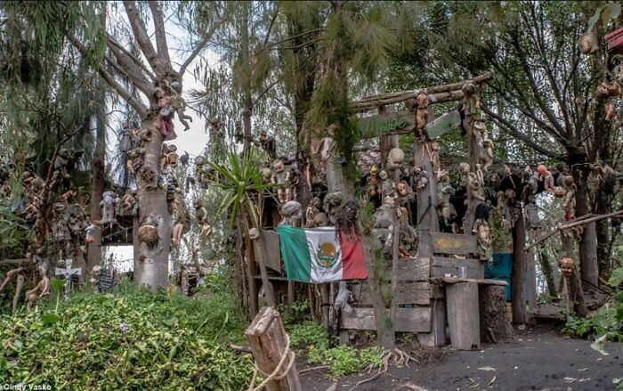 Doll Island In Mexico, Gives Me Chills