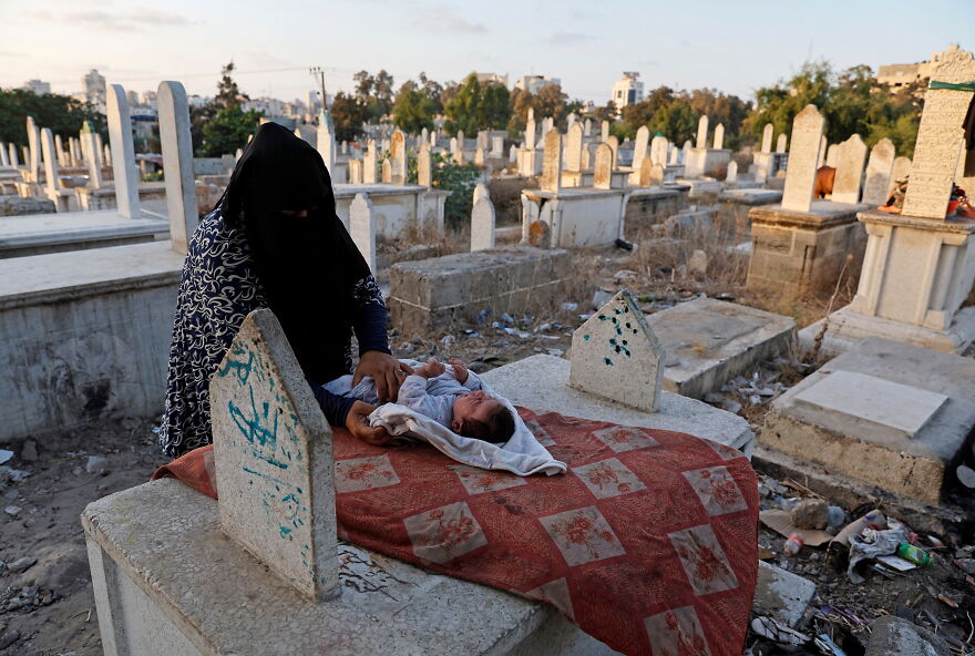 Documentary Projects, 2nd Place: Gaza Struggles To Accommodate The Living And The Dead As The Population Grows By Mohammed Salem
