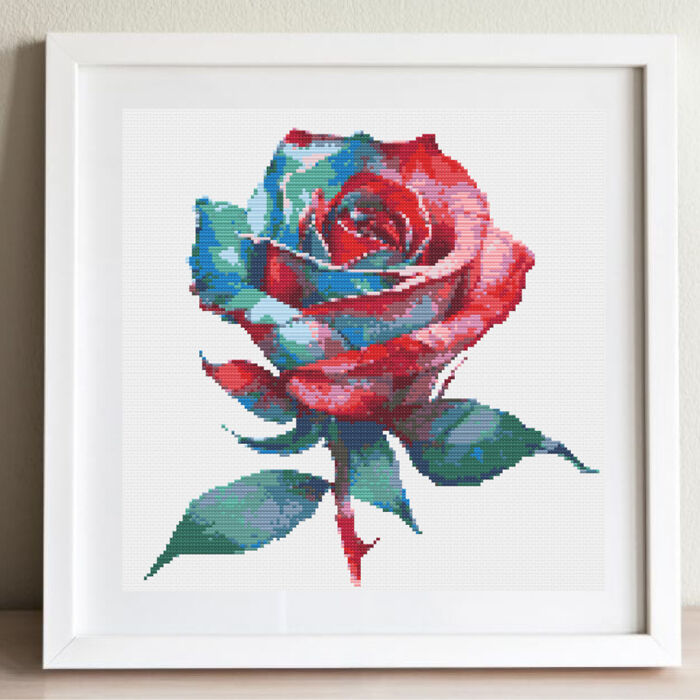 I Created Various Floral Cross Stitch Patterns (15 Pics)