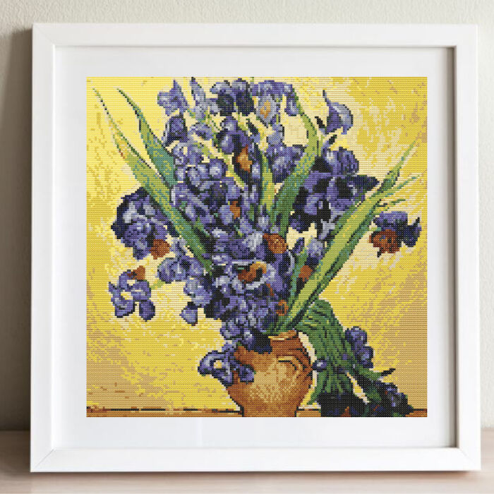 I Created Various Floral Cross Stitch Patterns (15 Pics)