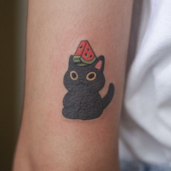 This Artist Makes Beautiful Simple And Intricate Cat Tattoos
