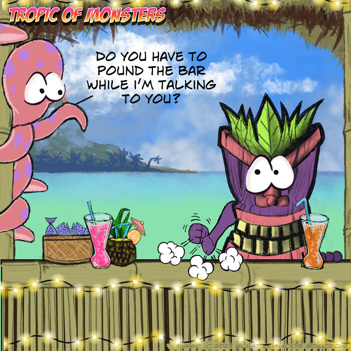 Tropic Of Monsters: My 7 Cartoons