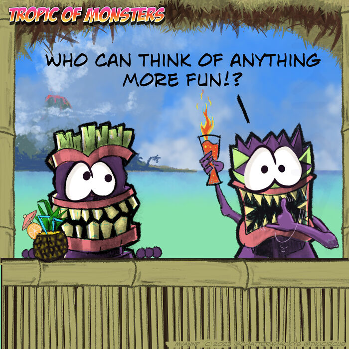 Tropic Of Monsters: My 7 Cartoons