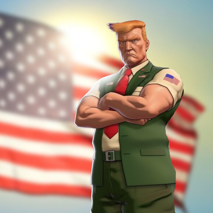 Donald Trump As Guile
