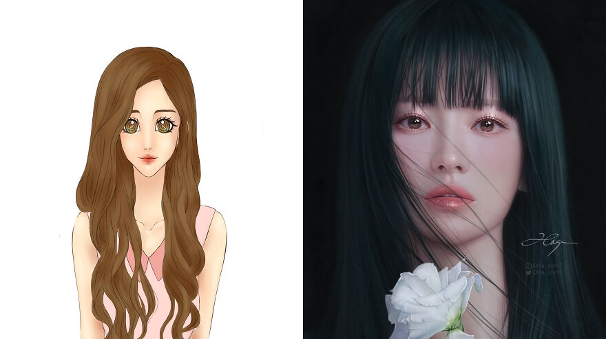 Twitter User Launches Challenge Where The Evolution In The Arts Of His Followers Has To Be Shown