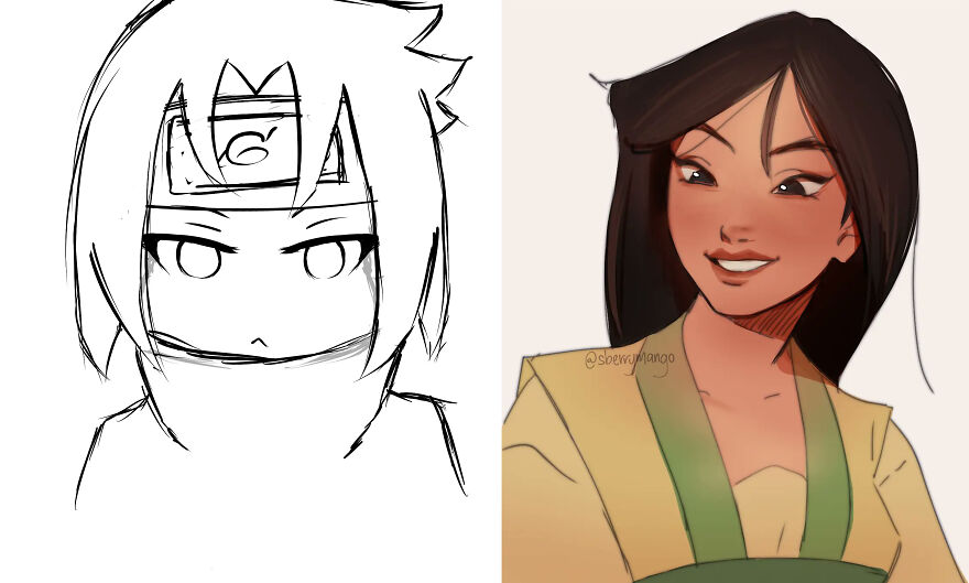 Twitter User Launches Challenge Where The Evolution In The Arts Of His Followers Has To Be Shown