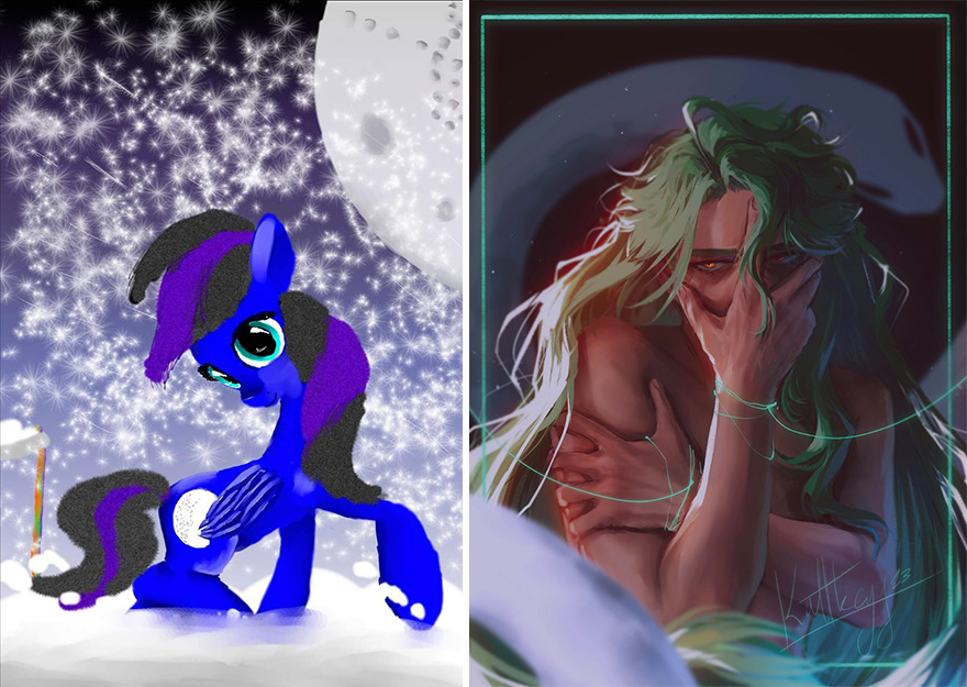 Twitter User Launches Challenge Where The Evolution In The Arts Of His Followers Has To Be Shown