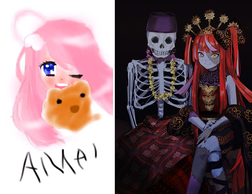 Twitter User Launches Challenge Where The Evolution In The Arts Of His Followers Has To Be Shown