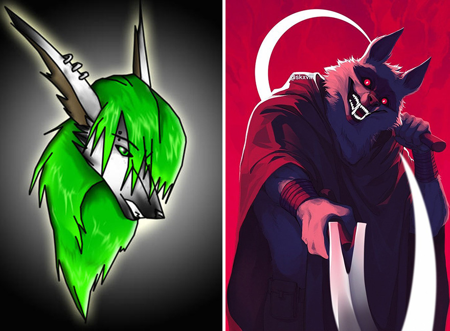 Twitter User Launches Challenge Where The Evolution In The Arts Of His Followers Has To Be Shown