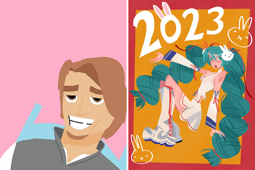 Twitter User Launches Challenge Where The Evolution In The Arts Of His Followers Has To Be Shown