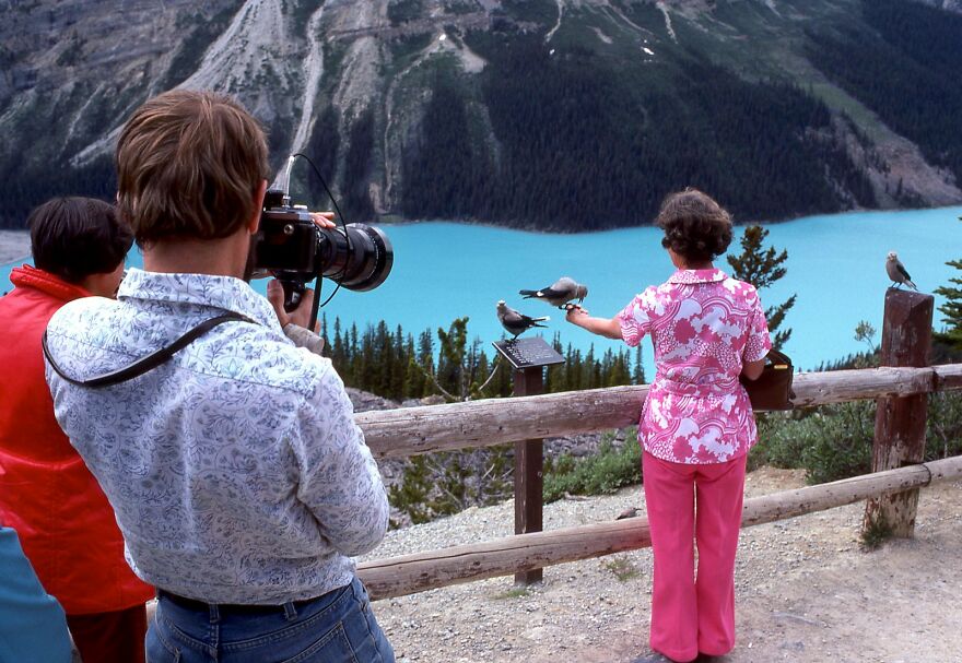 Peyto Lake, Banff Natl Park, Canada, July 1977