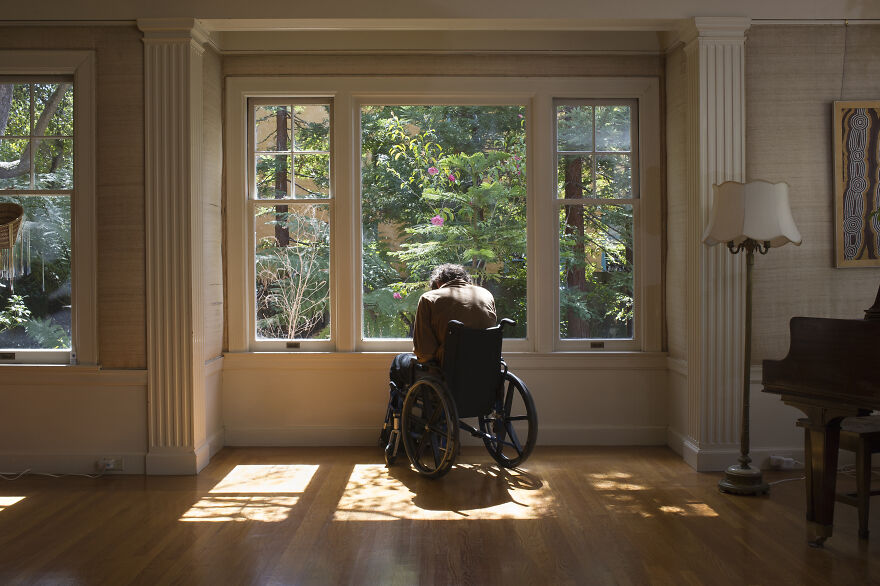 Becoming Wheelchair Bound From The Series 'The Living Death' By Whitney Dafoe