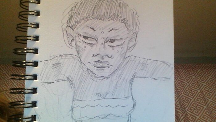 Random Drawing I Did In A Car Ride