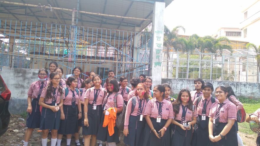 We Took Photos Of Our Last Meeting In School