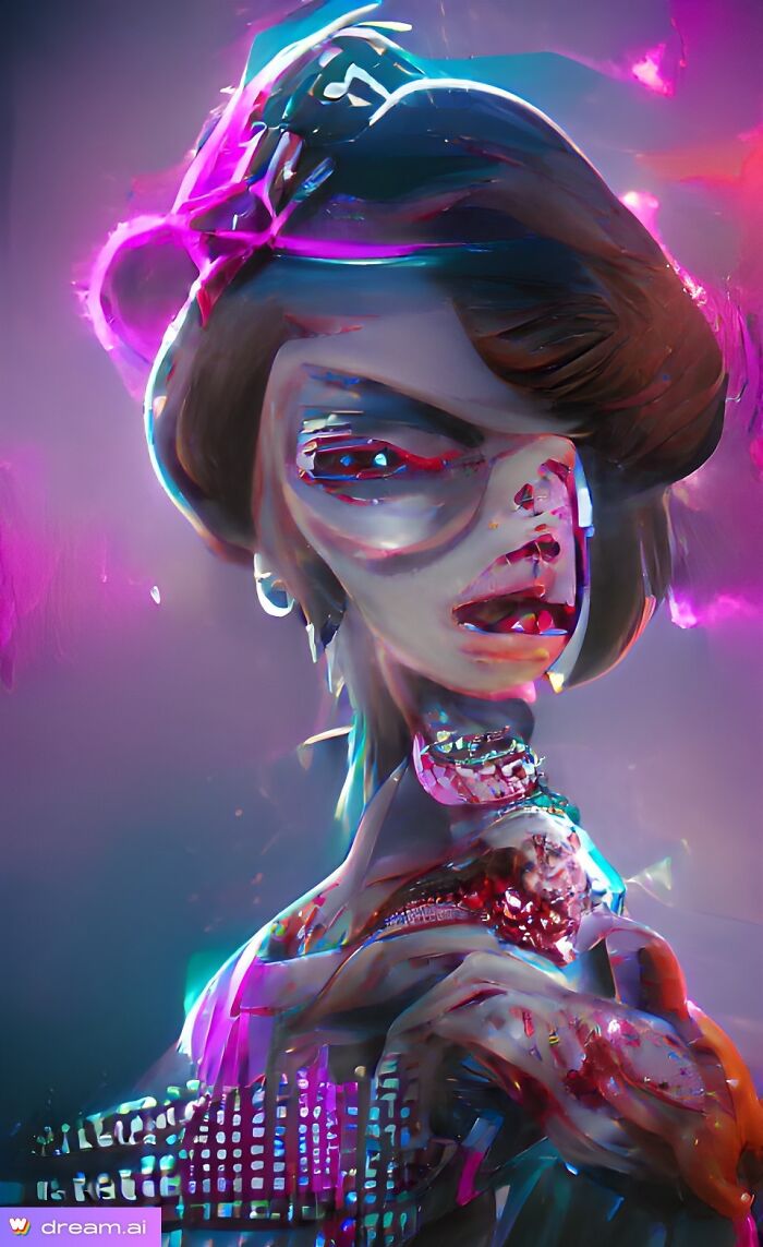 Coco Chanel But She’s A Zombie