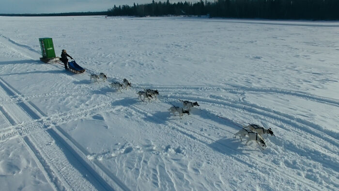 The Great Frozen Pizza Expedition: We Crossed Two Borders By Dog Sled To Bring Frozen Pizza To Residents Of Angle Inlet The Great Frozen Pizza Expedition: We Crossed Two Borders By Dog Sled To Bring Frozen Pizza To Residents Of Angle Inlet