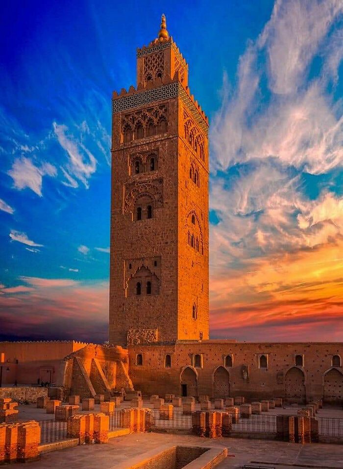 The Koutoubia Mosque Is A Cultural, Religious And Symbolic Landmark For Marrakesh And The Kingdom Of Morocco