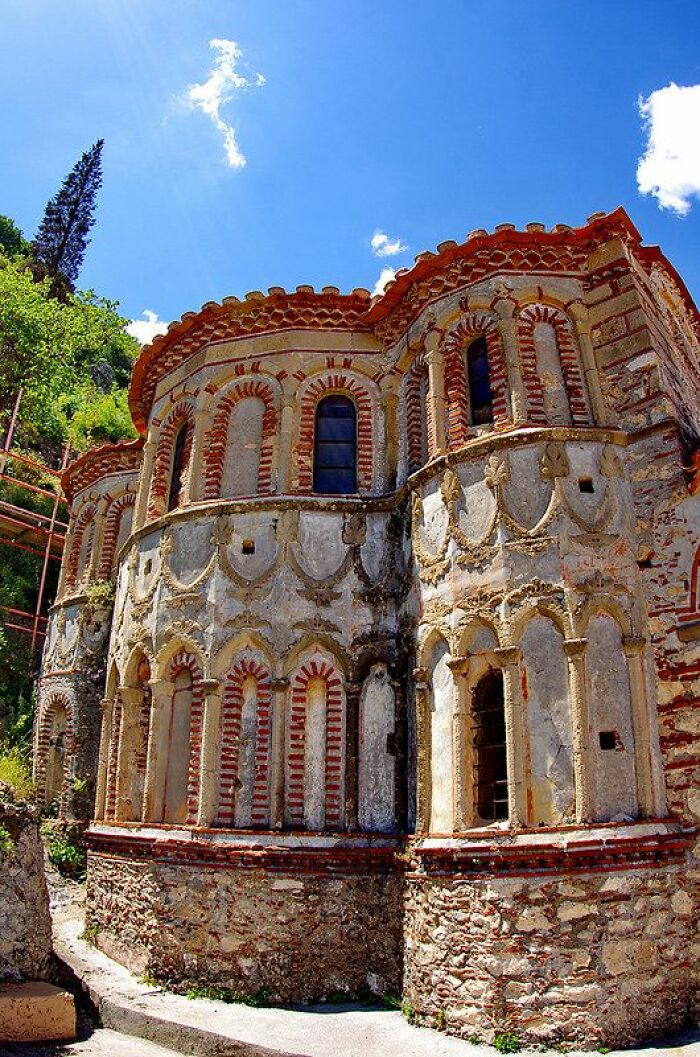 The Pantanassa Monastery Is A Monastery In Mystras, Greece