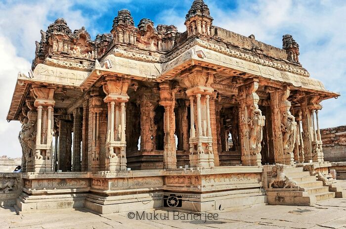 Kalyana Mandapa, Shree Vijaya Vitthala Temple, Hampi, Karnataka, India