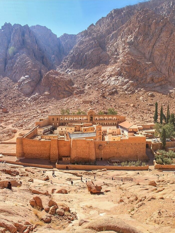Saint Catherine Greek Orthodox Monastery At Sinai/Egypt Holds A Staggering Record