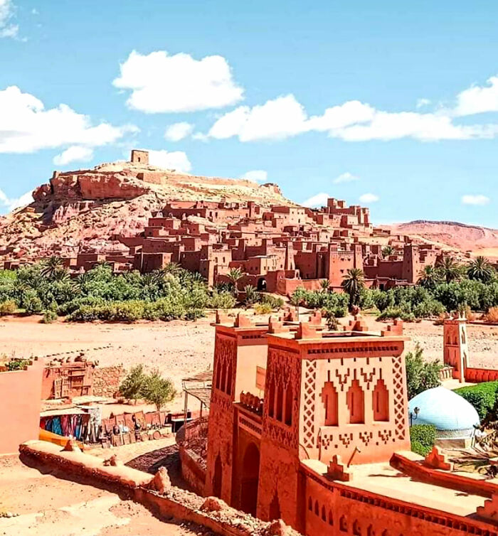 The Ait Ben Haddou Palace, The Majestic One Is A Witness To The Prevailing Architecture In Southern Morocco