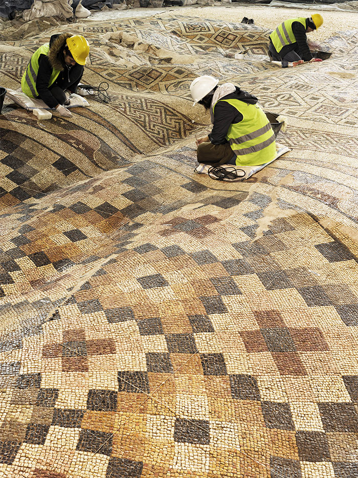 Hace unos años se abrió al público en Antaquia, Turquía, el mayor mosaico antiguo intacto del mundo