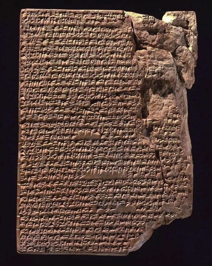 Tablilla cuneiforme acadia (1750 a.C.)
