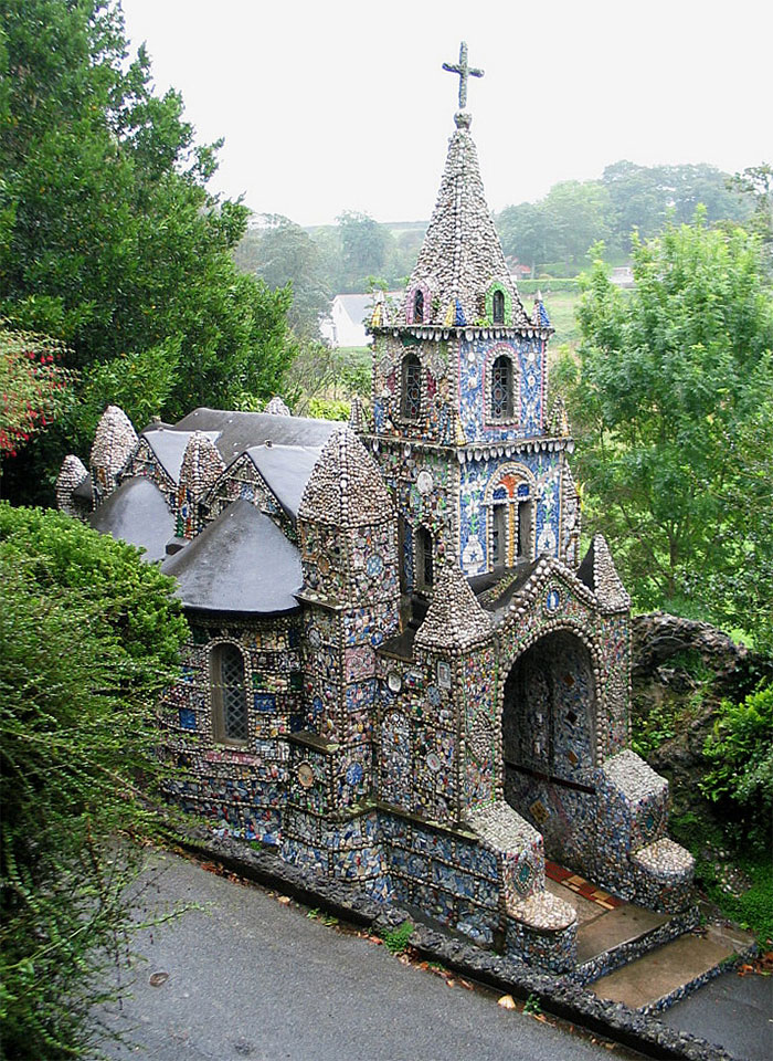 The 'Little Chapel', Which Is Located On Guernsey, Was Constructed Over Decades By Monks From France