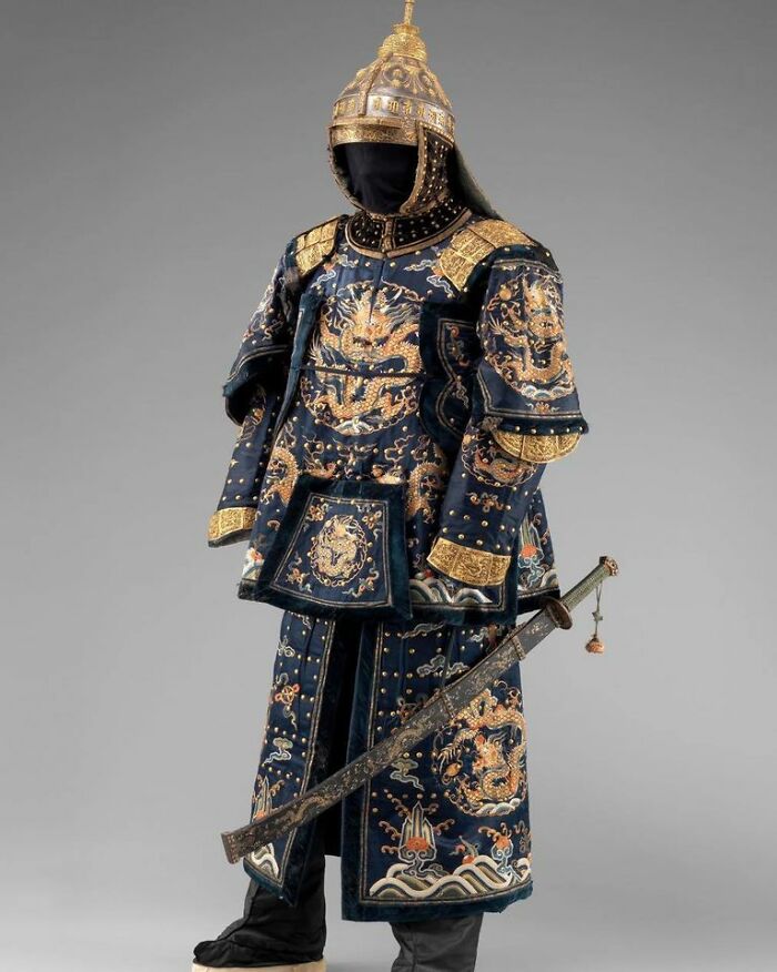 Armor Of An Officer Of The Imperial Palace Guard, China 18th Century
