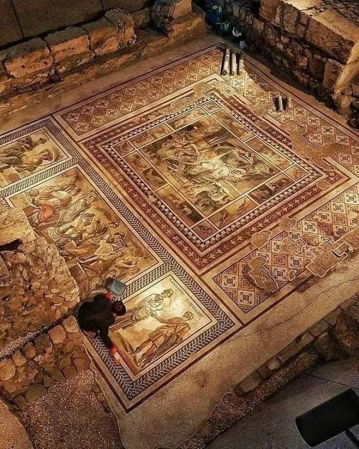 The World's Largest Ancient Mosaic Was Uncovered In Antakya, Türkiye