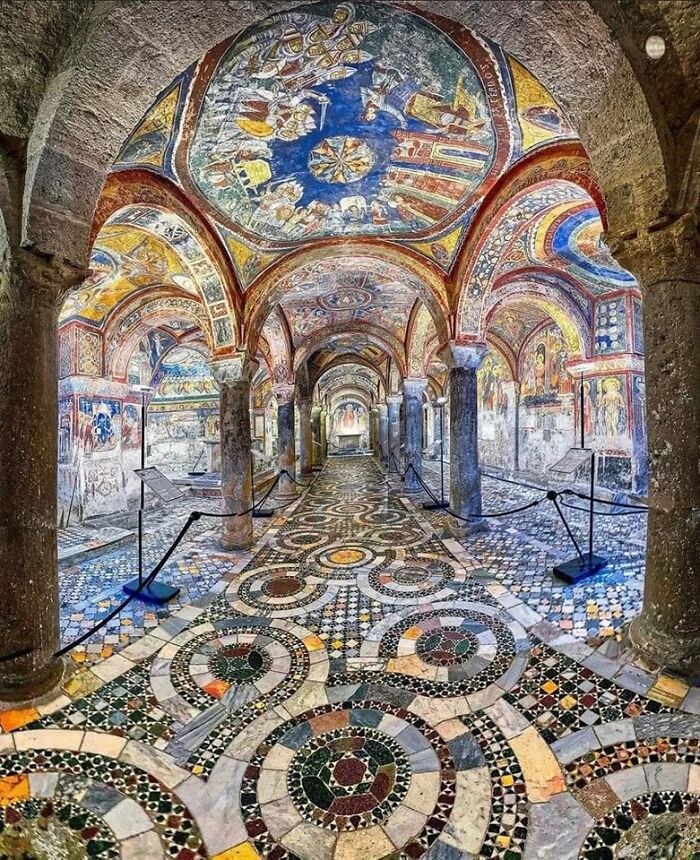 Cripta de San Magno, Anagni, Italia