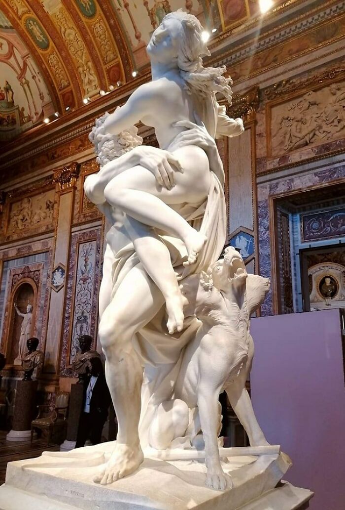 Ratto Di Proserpina Is A Large Sculptural Group Of Marble In The Baroque Style Created By Gian Lorenzo Bernini Between 1621 And 1622