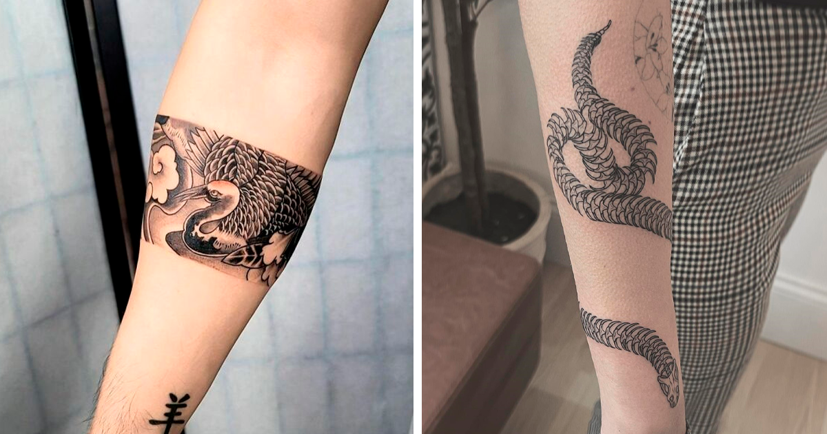 Large Maori Armband Temporary Tattoo  TattooIcon