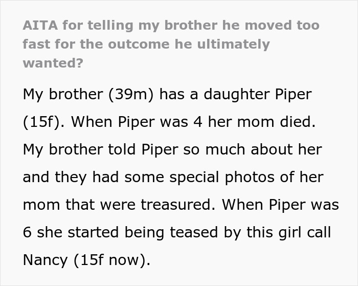 Man Married Daughter’s Bully’s Mom, Is Confused Why The Kids Aren’t Getting Along As Siblings