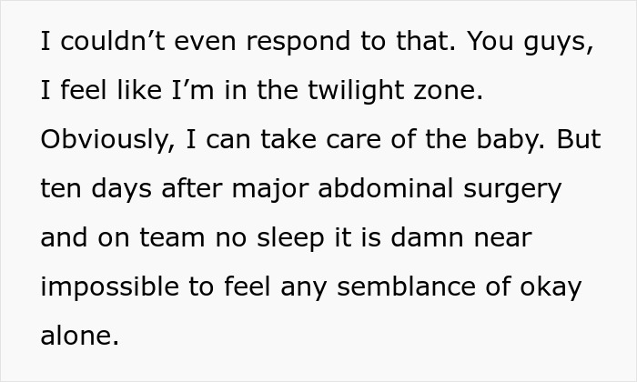 Wife Is Lost And Confused After Her Husband Leaves Her And Their Baby 10 Days After Her C-Section To Stay With His Friends Wife Is Lost And Confused After Her Husband Leaves Her And Their Baby 10 Days After Her C-Section To Stay With His Friends