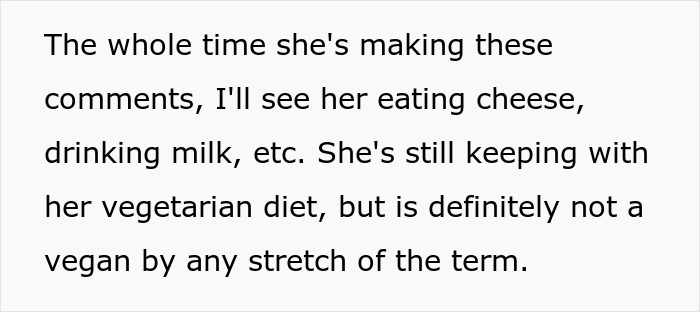 "She's Not A Vegan": Boyfriend Can't Take It Anymore, Calls Out Girlfriend On Her Lies "She's Not A Vegan": Boyfriend Can't Take It Anymore, Calls Out Girlfriend On Her Lies