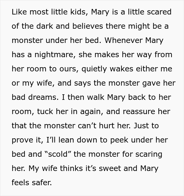 Man Gets Bashed By Visiting FIL For ‘Scolding’ The Monsters Under His Child’s Bed