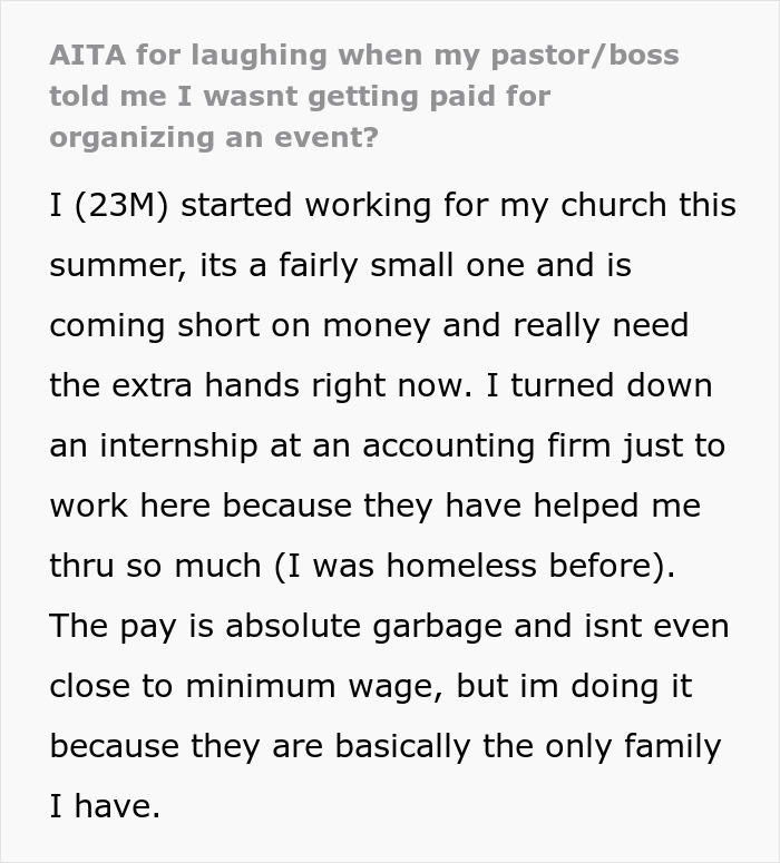 Person Asks If They Were A Jerk To Refuse To Plan A BBQ Event For Their Church For Free