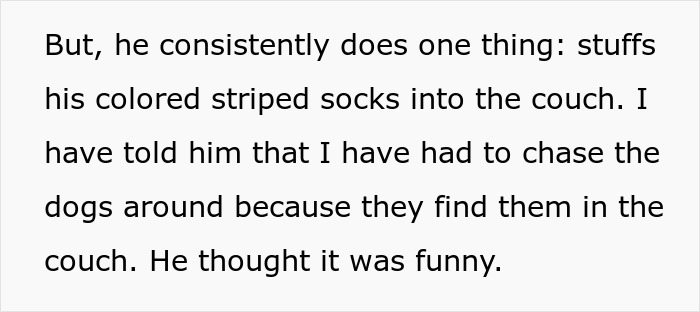 Guy Gets Tired Of His Boyfriend's Socks Being Scattered All Over Their Home, "Unionizes" With Their Dogs Against Him Guy Gets Tired Of His Boyfriend's Socks Being Scattered All Over Their Home, "Unionizes" With Their Dogs Against Him